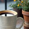 Vintage Ceramic Coffee Mug Latte Cup Large Capacity American-Style Minimalist Premium Elegant Cup 350ml
