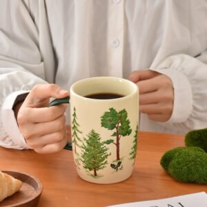 Large-Capacity Ceramic Mug for Home Use Office Coffee Cup & Water Mug Ceramic Artistic Design