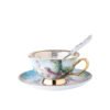 O1CN016tSCNp2DH46vgDY1c__2210330398583-0-cib European Bone China Coffee Cup and Saucer Set Ceramic Vintage Homeware English Afternoon Tea Cup Set