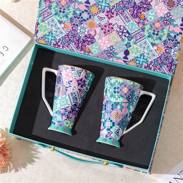 O1CN01CM2xm31TVITML1MlS__2207645642387-0-cib Premium Light Luxury Bone China Large Water Cup, Mug, V-Shaped Cup, Beer Mug, Bubble Tea Cup, Juice Cup, Coffee Mug