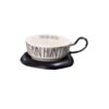 Creative European-Style Ceramic Coffee Cup and Saucer Office Ceramic Mug Home Breakfast Cup Large-Capacity Coffee & Milk Cup and Saucer