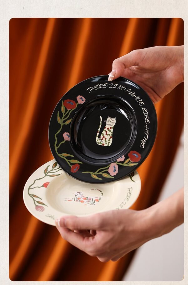 Stylish Niche Coffee Cups Luxury-inspired Ceramic Cup and Saucer Set High-end Aesthetic Mug & Coffee Cup Collection