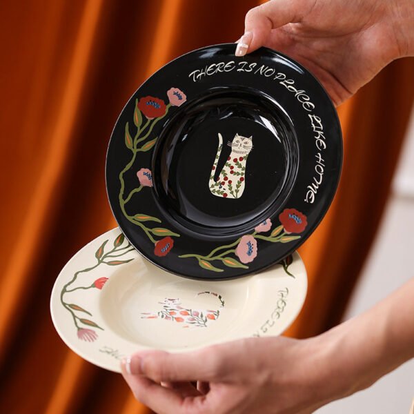 Stylish Niche Coffee Cups Luxury-inspired Ceramic Cup and Saucer Set High-end Aesthetic Mug & Coffee Cup Collection