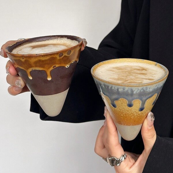 O1CN01MVuSle1qb0XMZimbp__2218998505513-0-cib Vintage-inspired rustic ceramic coffee mug Creative retro American latte cup Niche design premium-feel mug