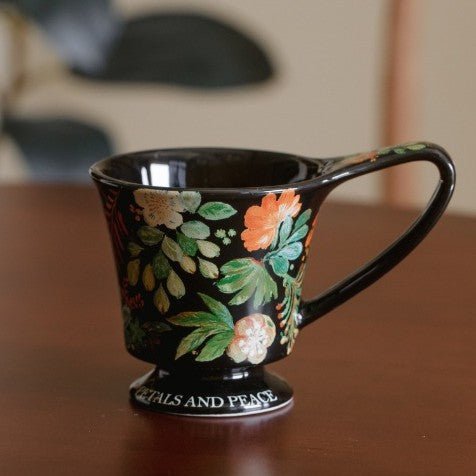 O1CN01bhnyj72ID16WsFKZK__2217759649251-0-cib Retro Floral Coffee Mug Gift Set Office Breakfast Ceramic Tea Cup Afternoon Tea Gift Set Perfect Gift for Special Occasions