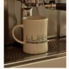 Solid-Color Ceramic Mug Cute Large-Capacity Coffee Cup Home Use Couple's Matching Set High-Quality Design