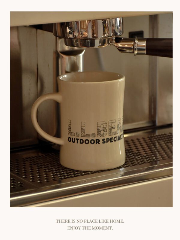 Solid-Color Ceramic Mug Cute Large-Capacity Coffee Cup Home Use Couple's Matching Set High-Quality Design