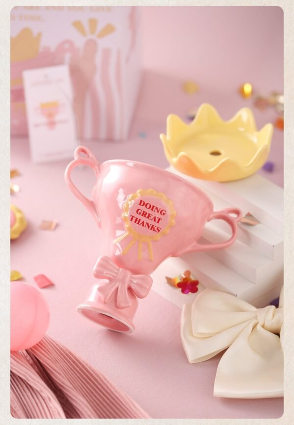 O1CN01uQ3Vq01wWmdLBvcry__2216996826316-0-cib Pink Mug: Stylish Niche Ceramic Cup for Women High-Quality Gift with Straw